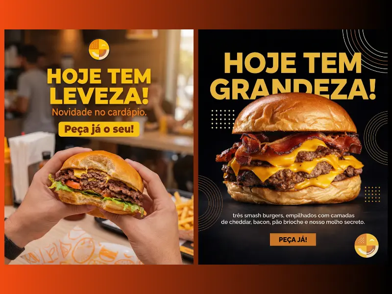 Gere criativos prontos